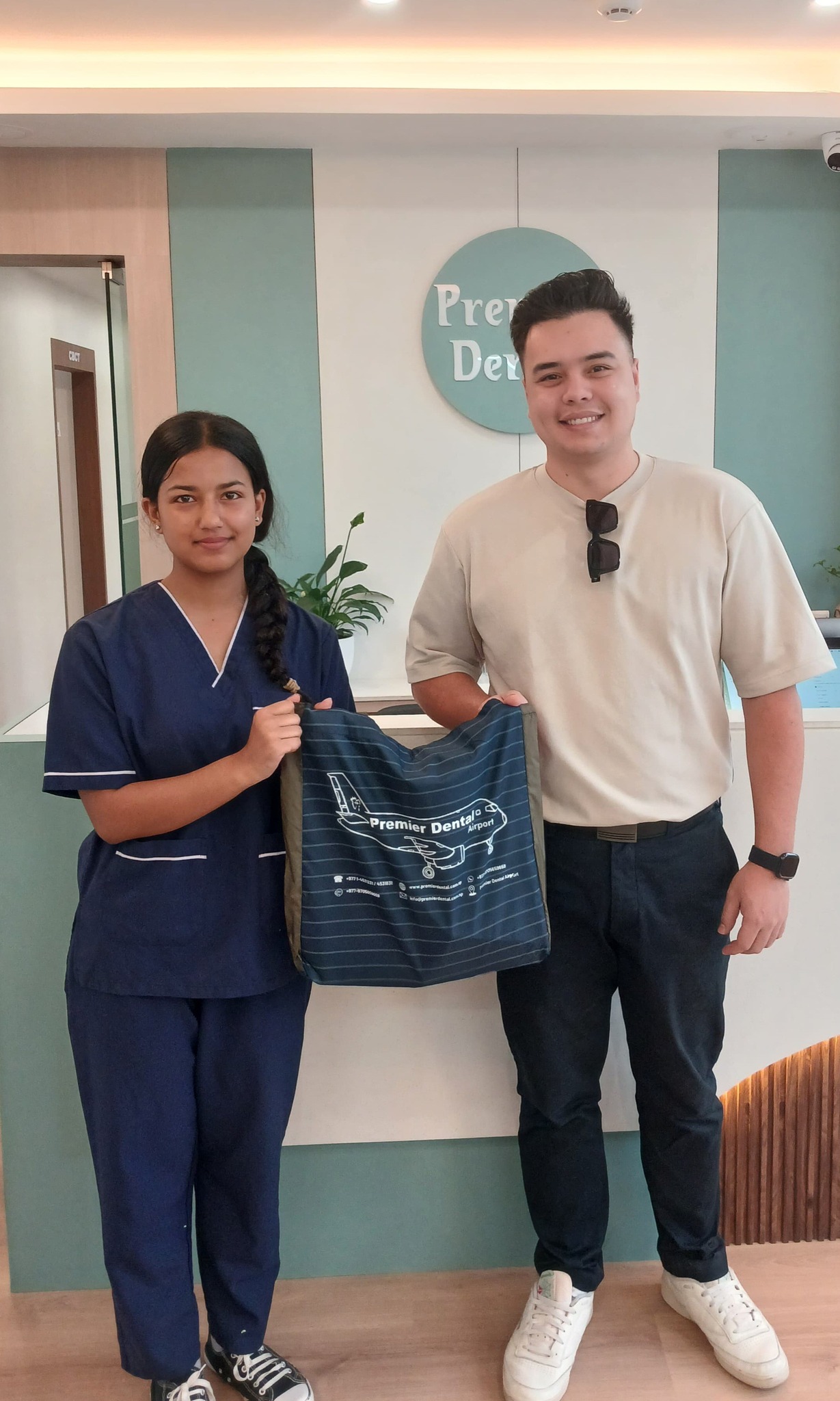 Nepali patient happy after dental treatment at Premier Dental Kathmandu